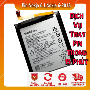 Pin Webphukien cho Nokia 6.1, Nokia 6 2018 Việt Nam HE345 - 3060mAh